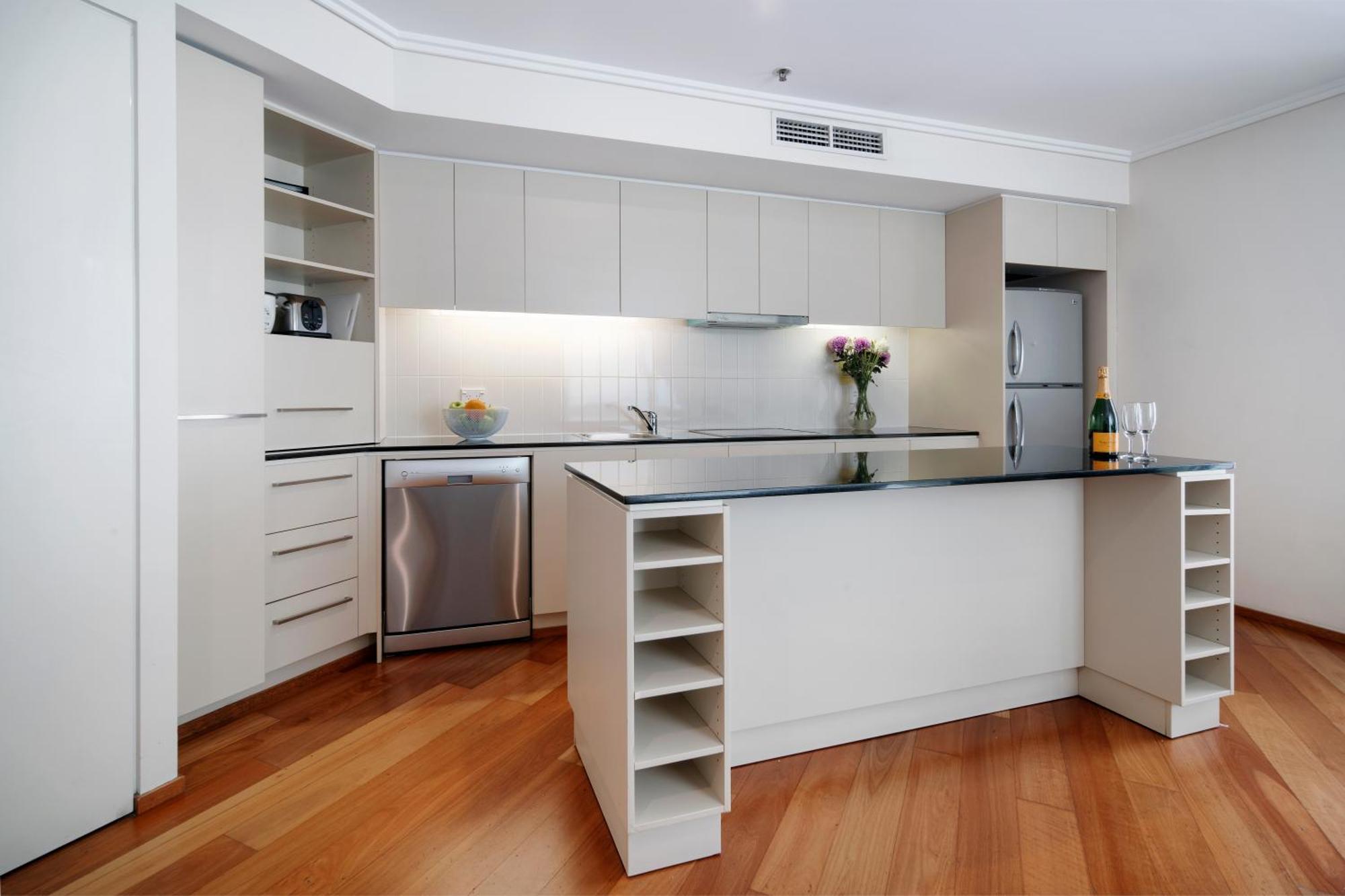 Apartment mit 2 Schlafzimmern und 2 Badezimmer mit Balkon