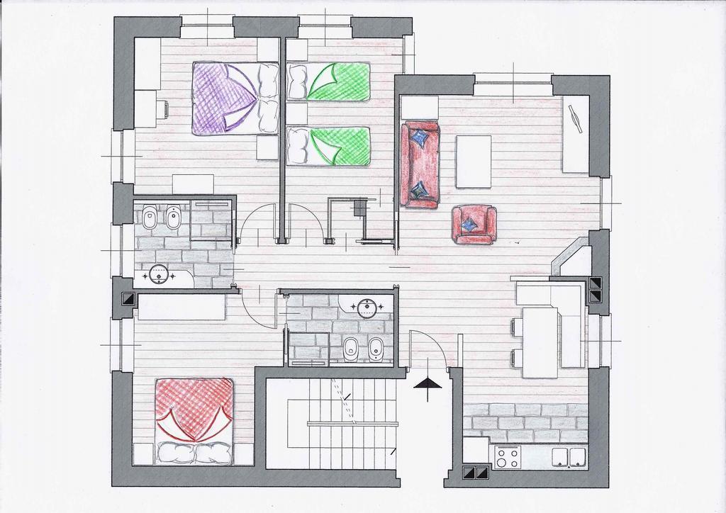 Three-Bedroom Apartment