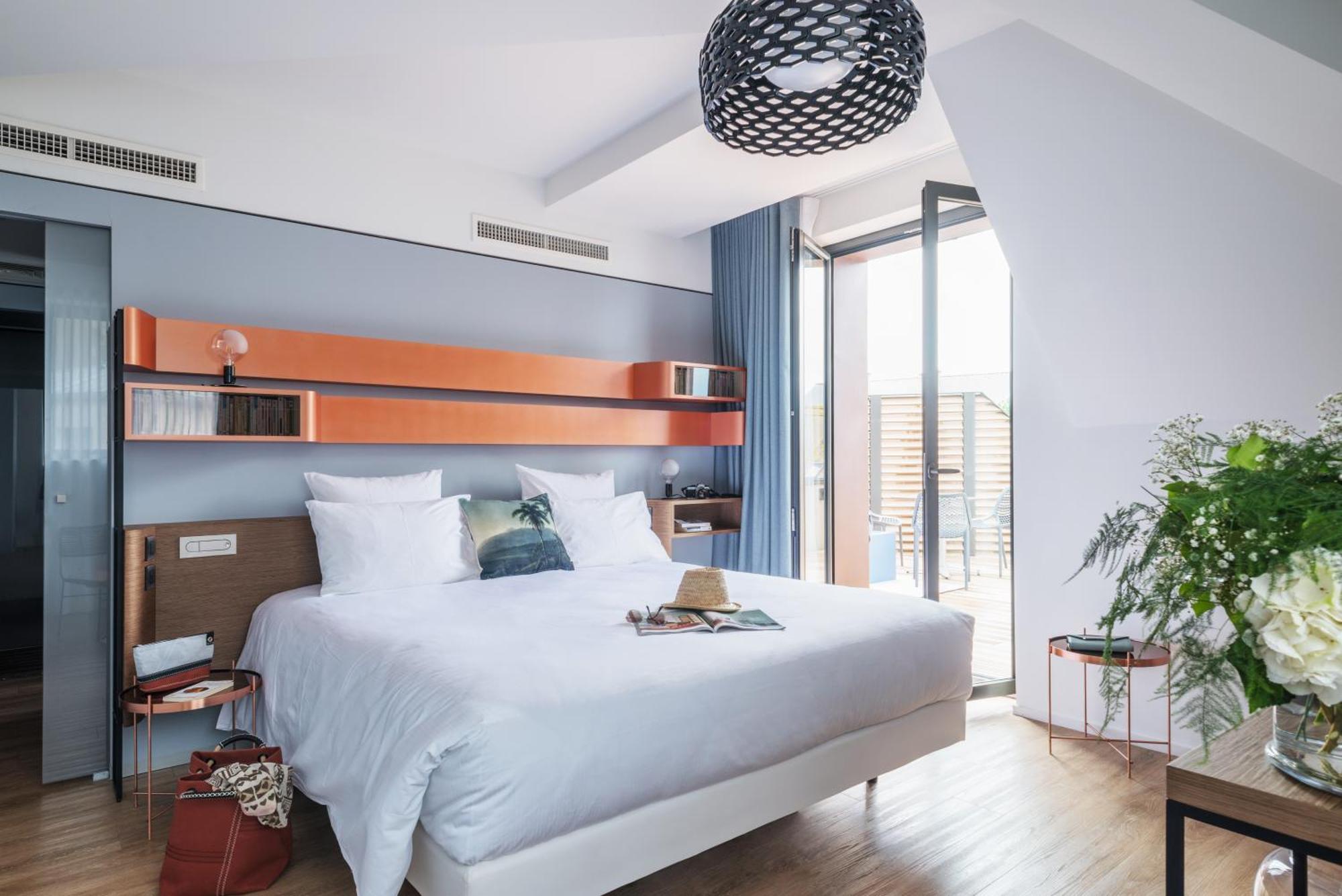 Familienzimmer mit 1 Kingsize-Bett und 1 Schlafsofa