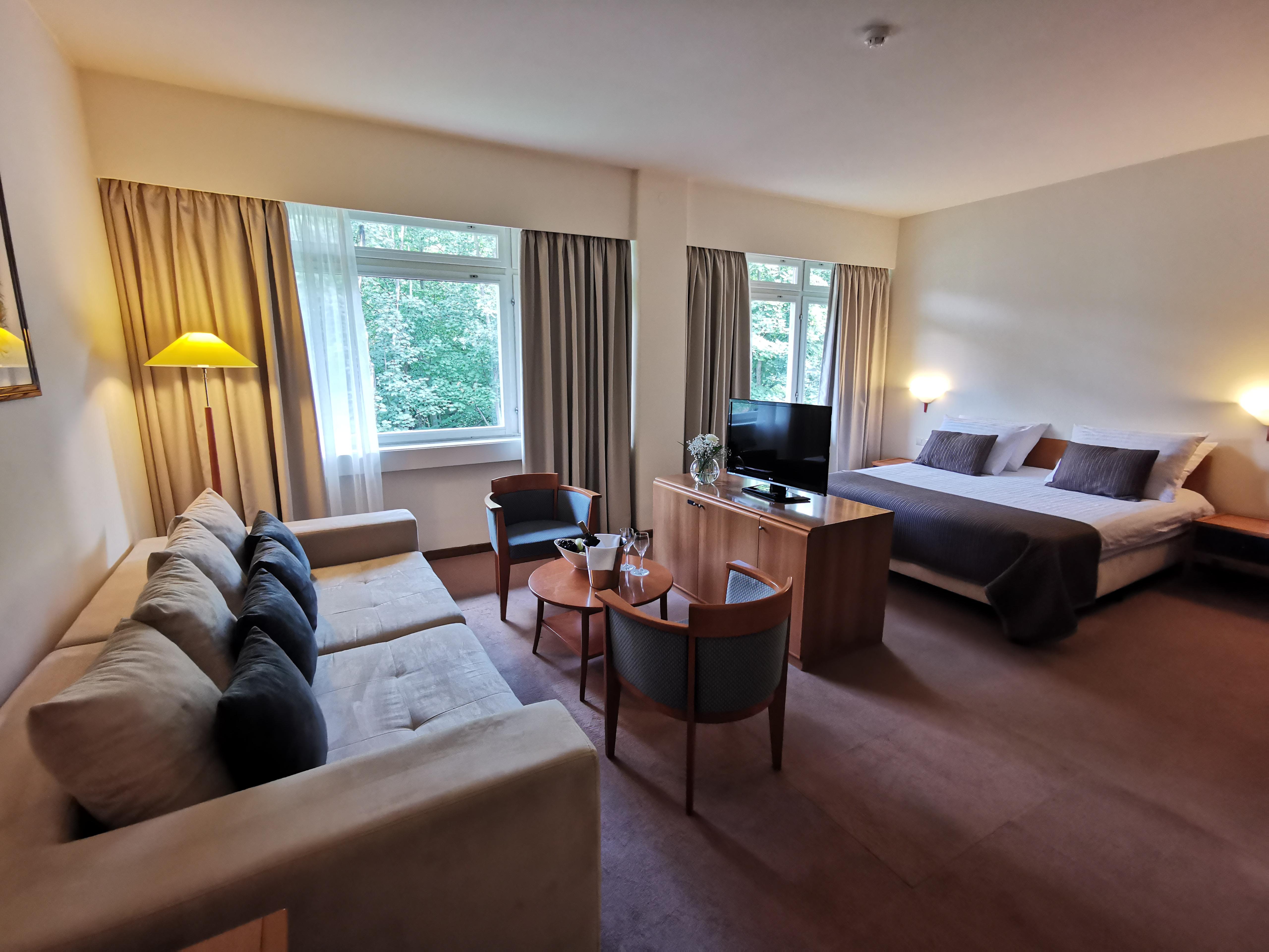 Junior Suite mit Zustellbett zur Seeseite