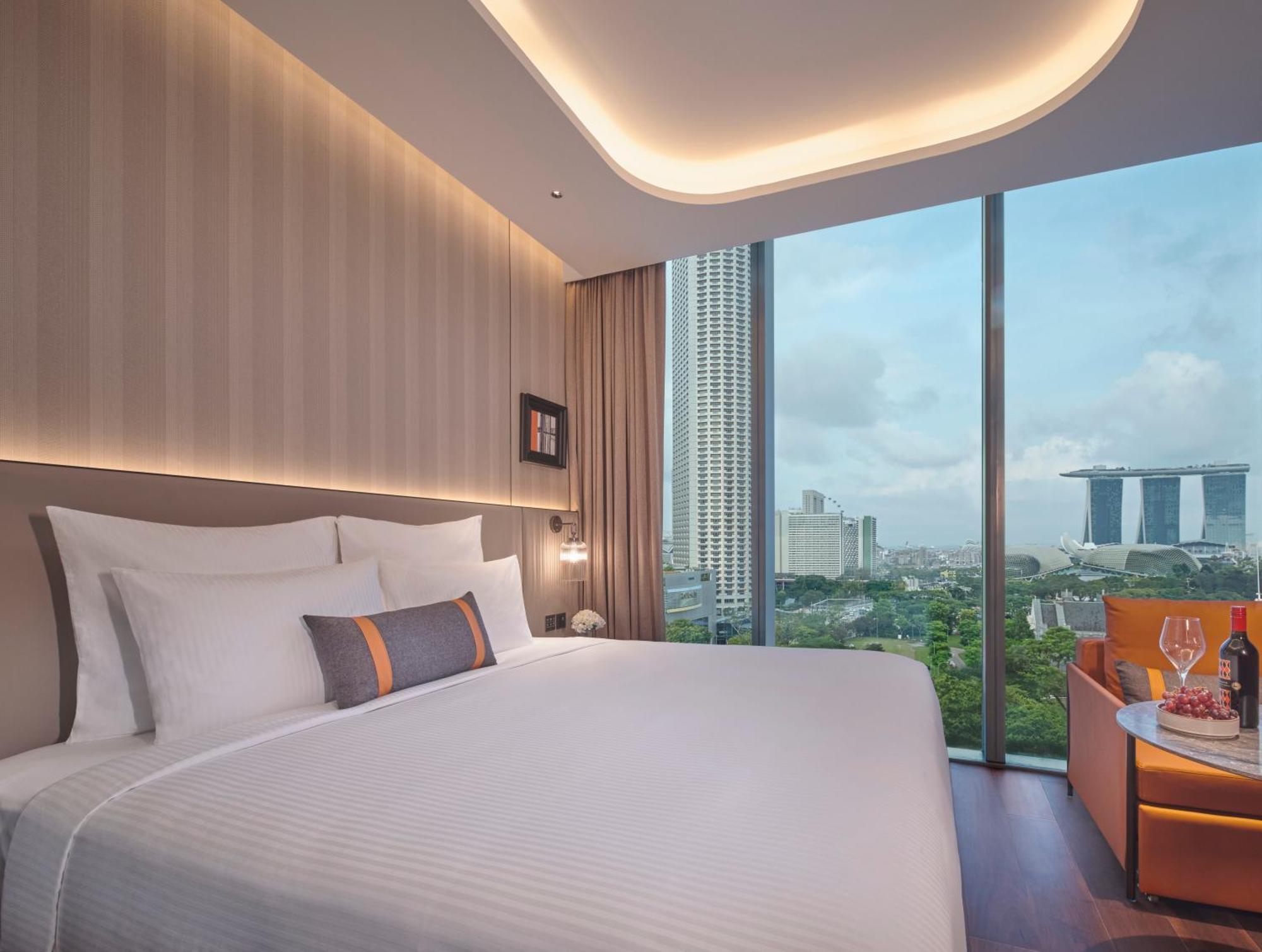 Executive King Room, Lounge Access, High Floor, Bay View