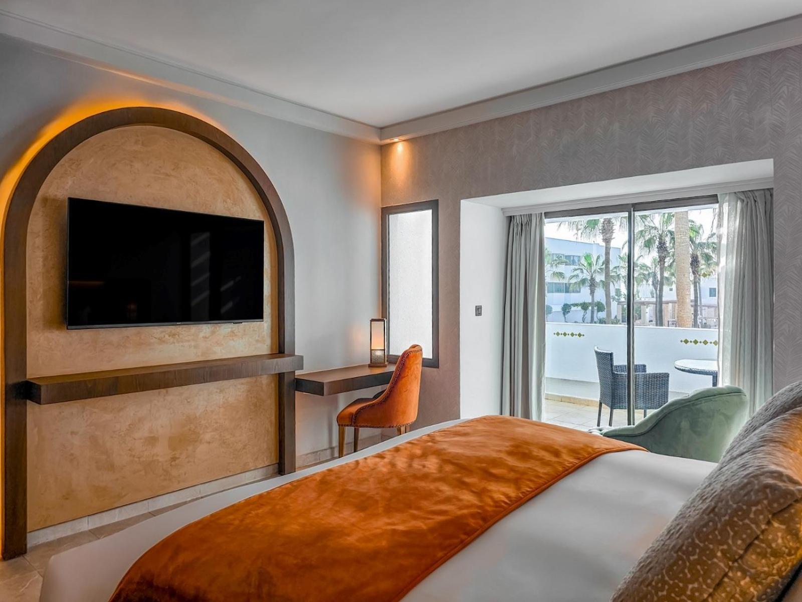 Deluxe Kamer met Kingsize Bed en Balkon - Uitzicht op de Oceaan