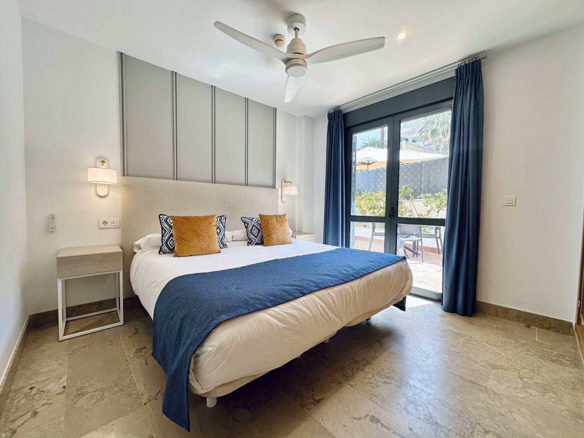One-Bedroom Apartment courtyard