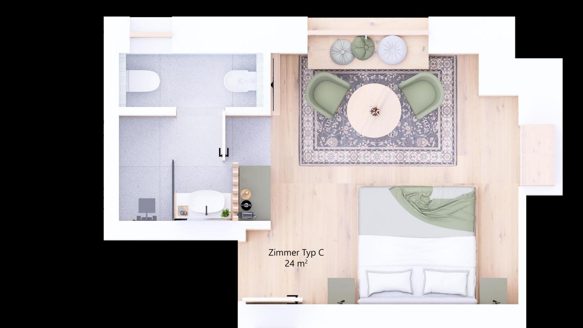 Double Room Mountain View