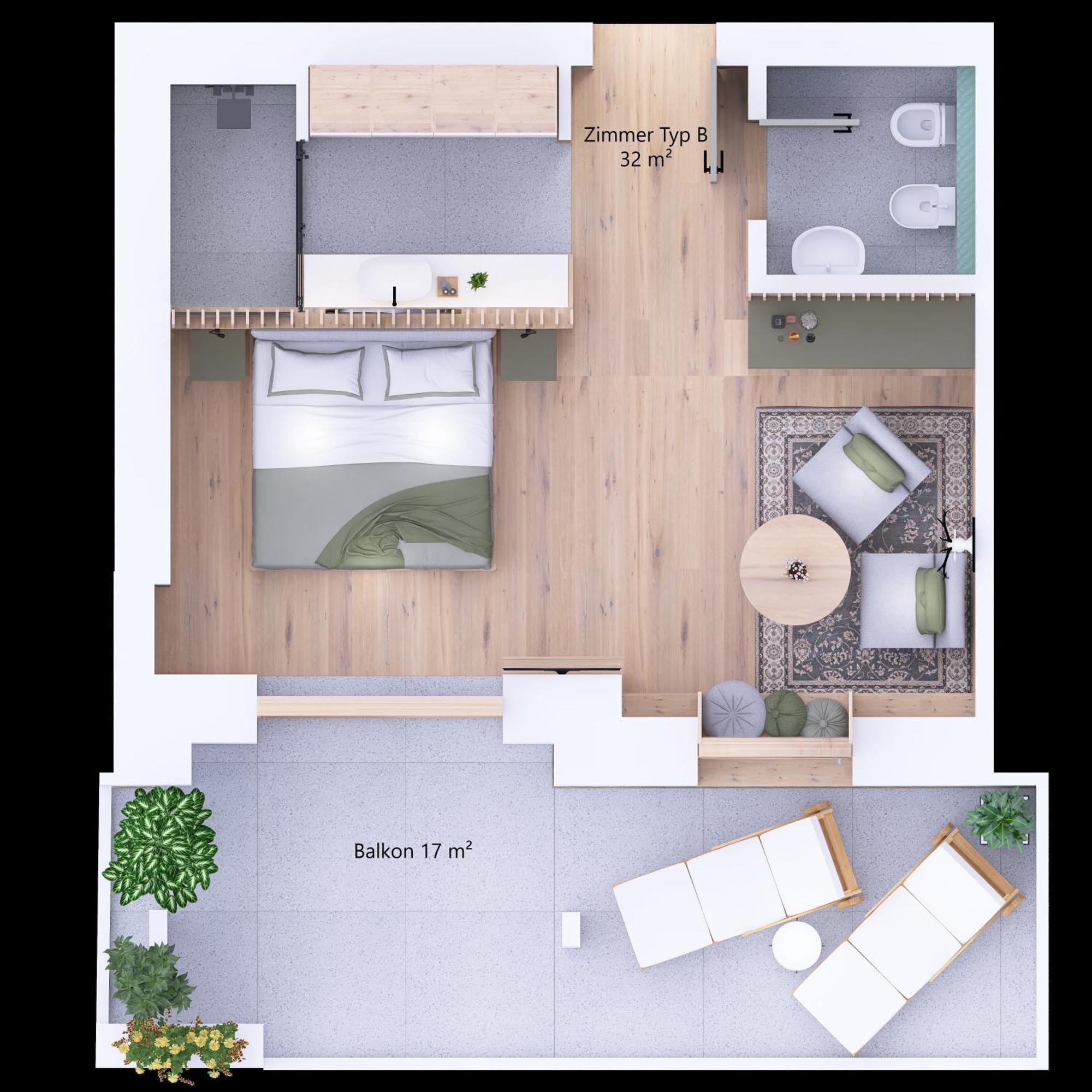 Double Room Balcony
