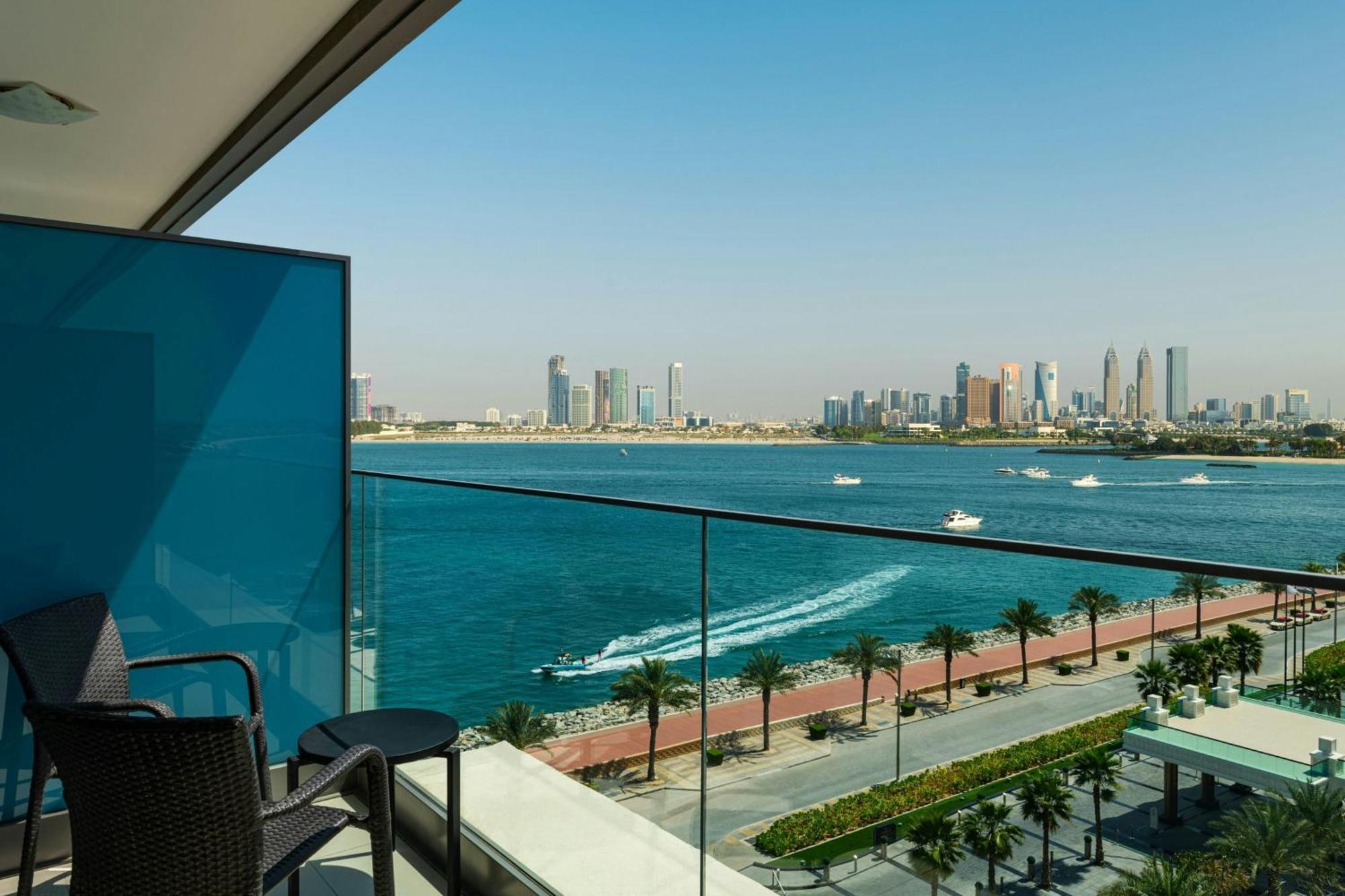 Aloft Partial Sea View King Room with Balcony including Shopping Malls Shuttle Service, 20% off F&B, Spa & Abra Boat Tour Discount,1643197610:JPEG