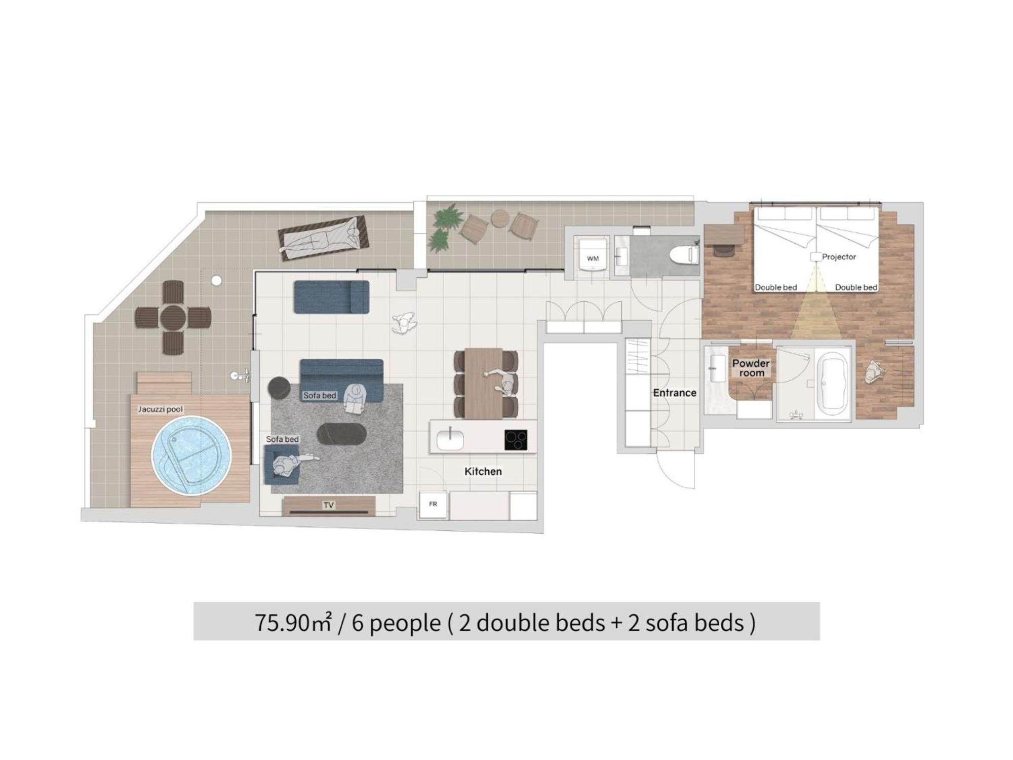 Premium Suite 4 Beds
