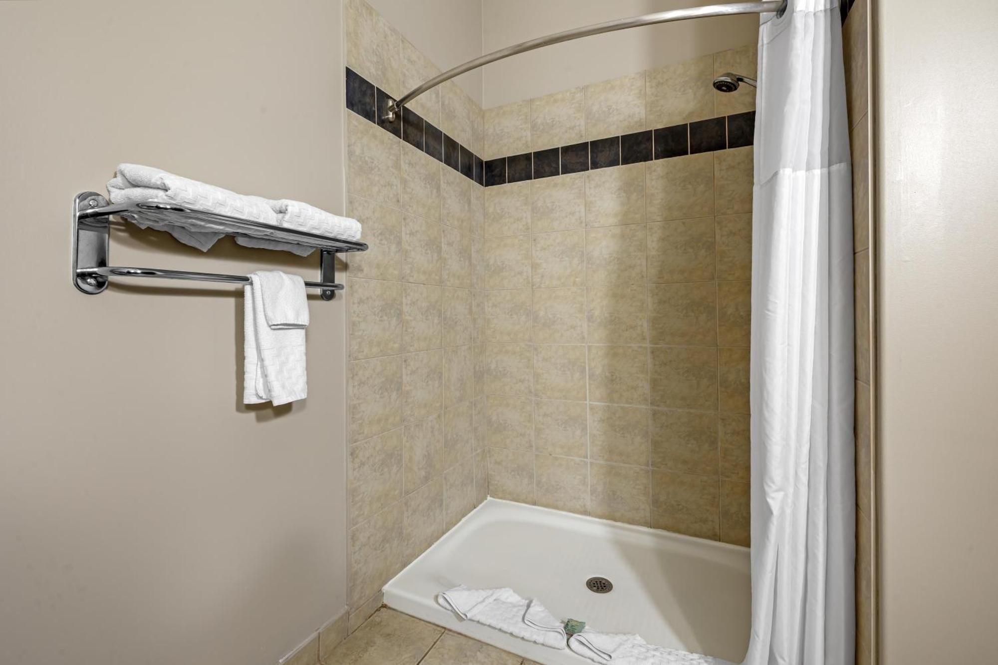 King Room with Roll-In Shower - Mobility Accessible
