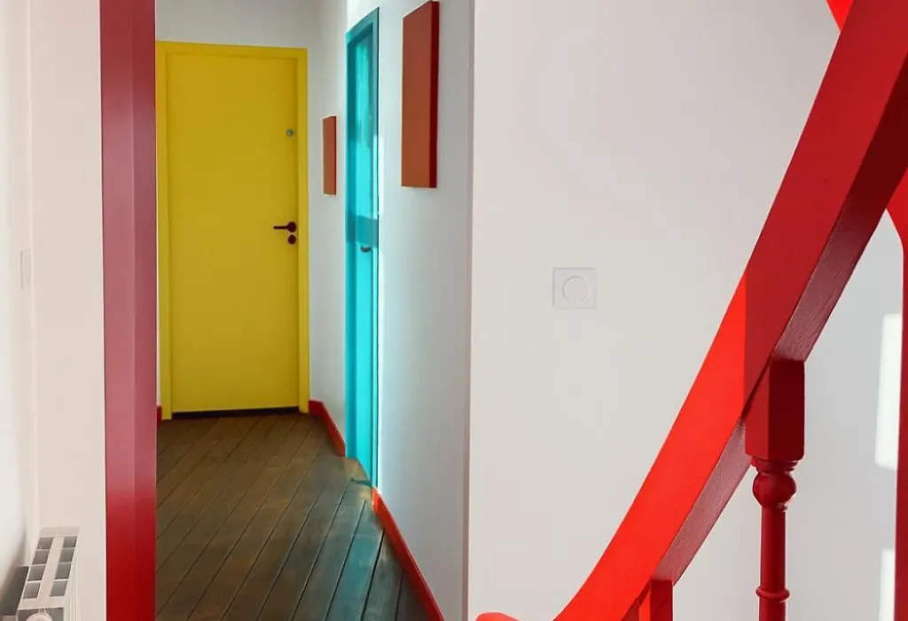 Chambre privée turquoise - Maison partagée-1
