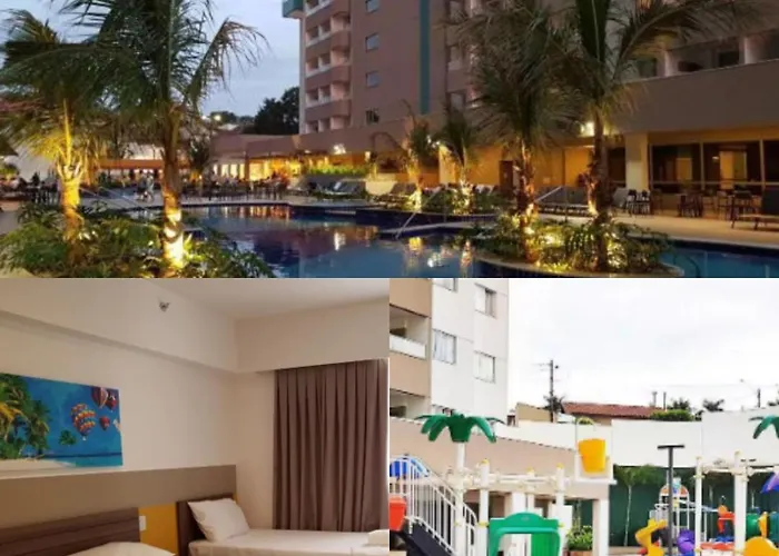 Enjoy - Olimpia Park Resort - Em Frente Ao Park - Ap 1 Dorm