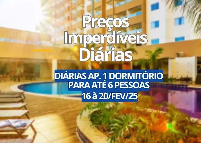 Enjoy - Olimpia Park Resort - Em Frente Ao Park - Ap 1 Dorm