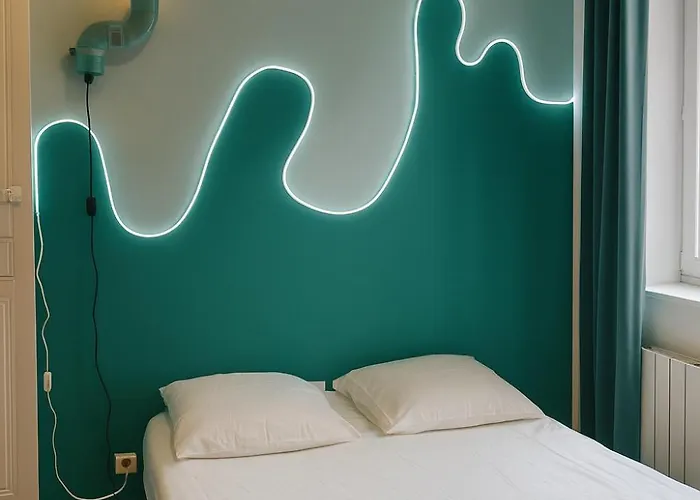 Chambre privée turquoise - Maison partagée
